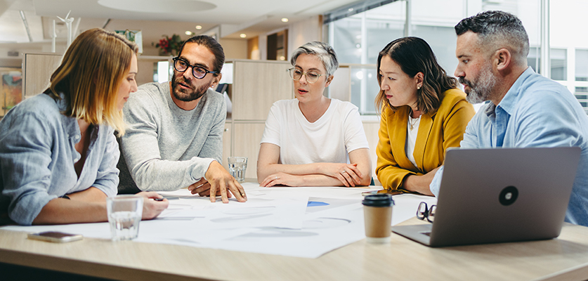 People working together can meet any challenge.