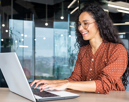 Our online form makes connecting with us easy.